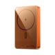 Повербанк портативний акумулятор Power Bank Wiwu P15-1 Magnetic MagSafe магнітний 10000 mAh Orange