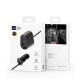 Автомобільний зарядний пристрій розгалужувач WiWU QC300 Car Charger 42W Black