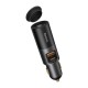 Автомобільний зарядний пристрій Baseus Share Together Fast Charge Car Charger U+C 120W Black CCBT-C0G