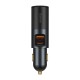 Автомобільний зарядний пристрій Baseus Share Together Fast Charge Car Charger U+C 120W Black CCBT-C0G