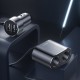 Автомобільний зарядний пристрій розгалужувач Baseus High Efficiency one to two cigarette Black CRDYQ-01