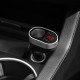 Автомобільний зарядний пристрій розгалужувач Hoco Z29 Regal with LCD Black