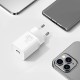 Мережевий зарядний пристрій Baseus Super Si Quick Charger 20W White CCSUP-B02