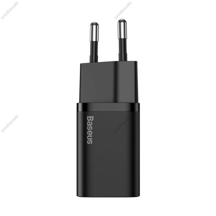 Мережевий зарядний пристрій Baseus Super Si Quick Charger 20W Black CCSUP-B01