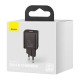 Мережевий зарядний пристрій Baseus Super Si Quick Charger 20W Black CCSUP-B01