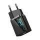 Мережевий зарядний пристрій Baseus Super Si Quick Charger 20W Black CCSUP-B01