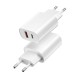 Мережевий зарядний пристрій WIWU Wi-U002 Speed Series Power Adapter Cable USB-Type-C 20W White