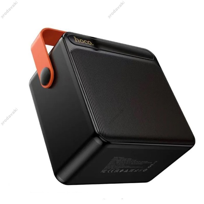 Повербанк портативний акумулятор Power bank Hoco DB101A Zeus PD 65W fully compatible 120 000mAh Black