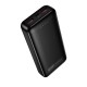 Повербанк портативний акумулятор Power bank Hoco DB130 Tridentis fully compatible power PD30W 20000 mAh Black