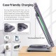 Бездротова зарядка стенд Smart 3 in 1 Y91 15W purple