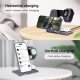 Бездротова зарядка стенд Smart 3 in 1 Y91 15W purple