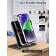 Бездротова зарядка стенд Smart 3 in 1 Y91 15W black