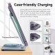 Бездротова зарядка стенд Smart 3 in 1 Y91 15W blue