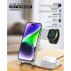 Бездротова зарядка стенд Smart 3 in 1 Y91 15W white