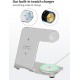 Бездротова зарядка стенд Smart 3 in 1 Y91 15W white