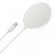 Бездротове ЗУ HOCO CW28 magnetic wireless fast charger MagSafe/15W White