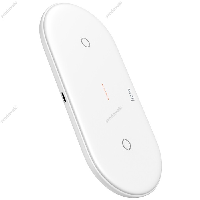 Бездротовий зарядний пристрій CW23 Dual power настільна зарядна станція
