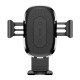 Автомобільний тримач із бездротовою зарядкою Baseus Gravity with wireless charger 10w Black WXYL-01