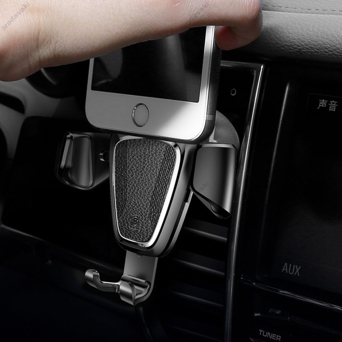 Автомобільний тримач Baseus Gravity Car Mount Black SUYL-01