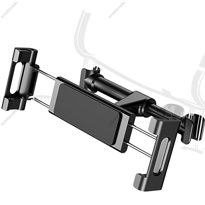 Автомобільний тримач на підголівник Baseus Back Seat Car mount Black SUHZ-01 