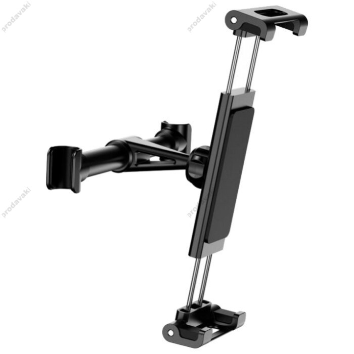 Автомобільний тримач на підголівник Baseus Back Seat Car mount Black SUHZ-01 