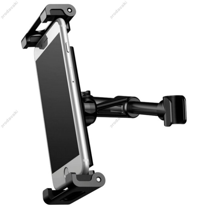 Автомобільний тримач на підголівник Baseus Back Seat Car mount Black SUHZ-01 