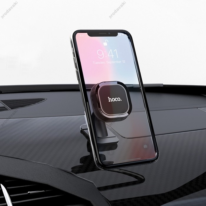Автомобільний тримач Hoco CA53 Intelligent dashboard Black