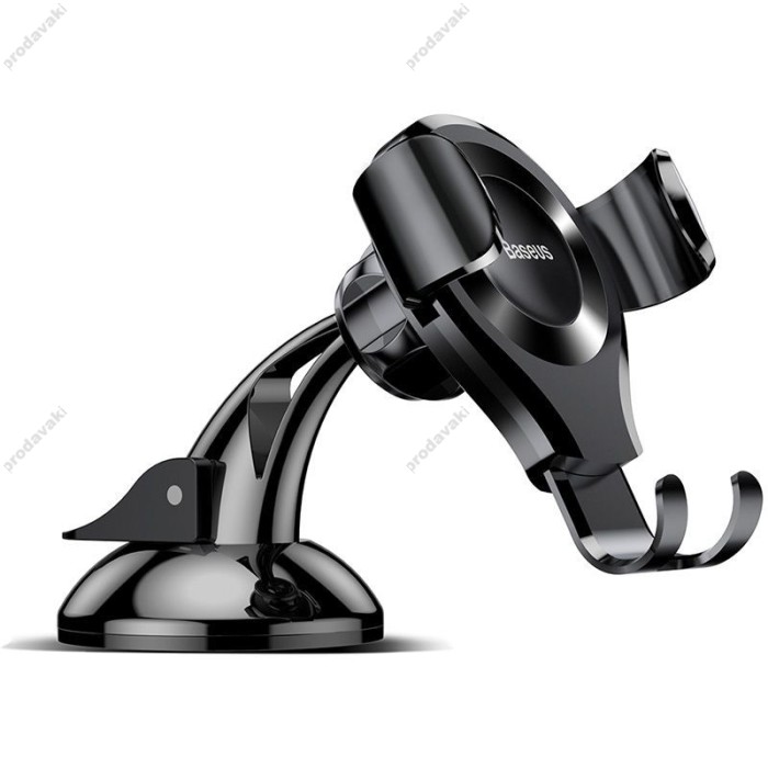 Автомобільний тримач Baseus Osculum Type Gravity Car Mount Black SUYL-XP01