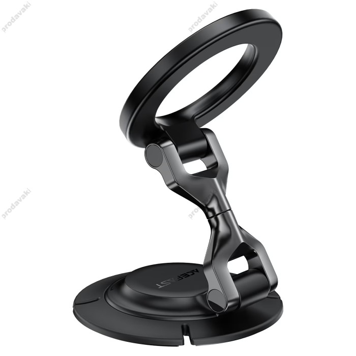 Автомобільний тримач ACEFAST D64 magnetic folding car holder Black