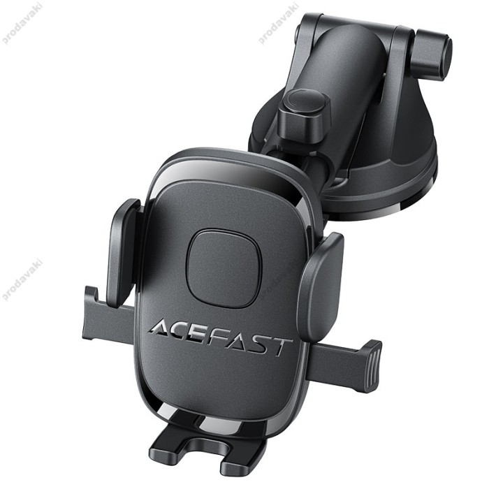 Автомобільний тримач ACEFAST D57 one-key lock car holder for dashboard Black