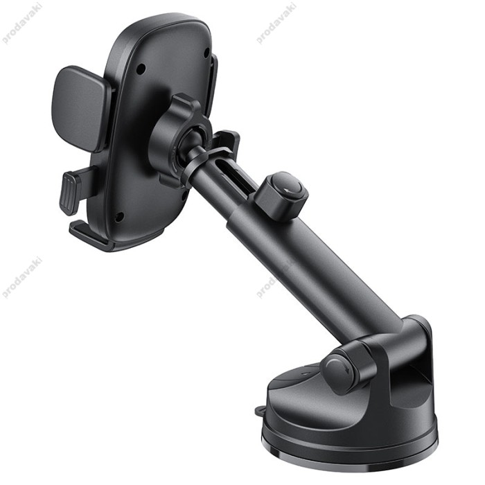 Автомобільний тримач ACEFAST D57 one-key lock car holder for dashboard Black