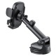 Автомобільний тримач ACEFAST D57 one-key lock car holder for dashboard Black