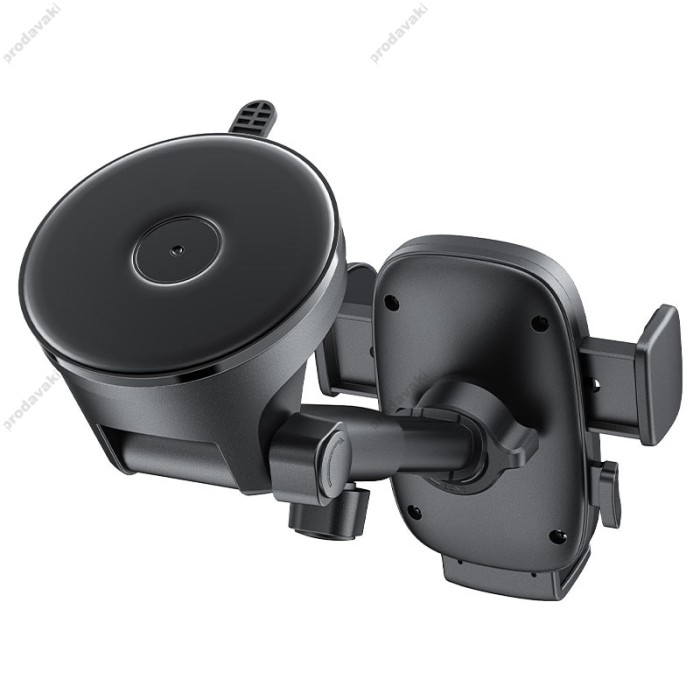 Автомобільний тримач ACEFAST D57 one-key lock car holder for dashboard Black