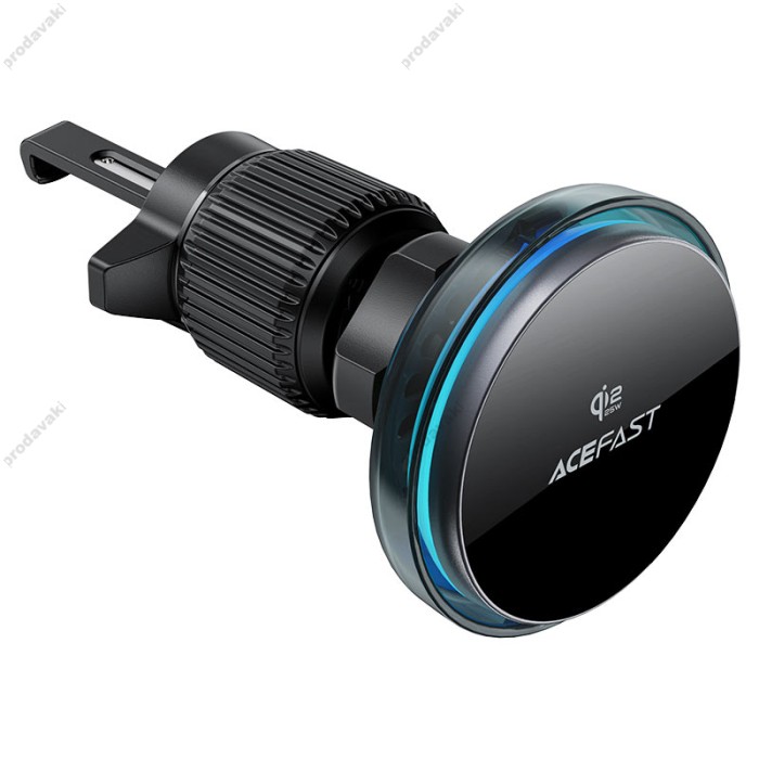 Автомобільний тримач ACEFAST D46 Qi2 MagSafe wireless charging car holder for air vent 25W Black