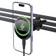 Автомобільний тримач ACEFAST D46 Qi2 MagSafe wireless charging car holder for air vent 25W Black