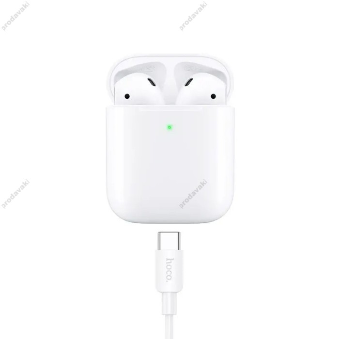 Бездротові Bluetooth навушники HOCO EW91 True wireless stereo headset BT 6.0 White
