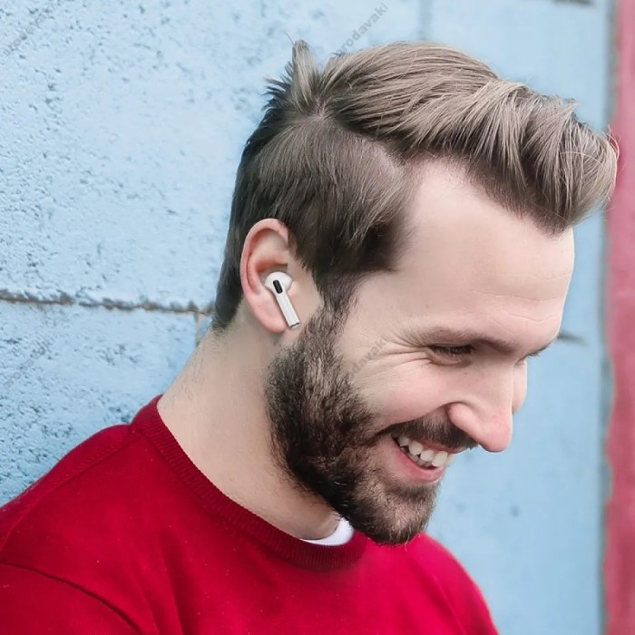 Бездротові Bluetooth навушники Borofone BW90 True wireless stereo headset BT 5.4 White