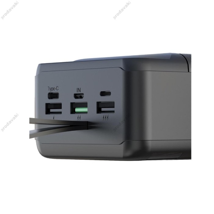 Повербанк портативний акумулятор Power bank XO PR160 22.5W 80000mAh Black