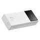 Повербанк портативний акумулятор Power bank Baseus Star-Lord Digital Display 22.5W 30000 mAh White PPXJ080102