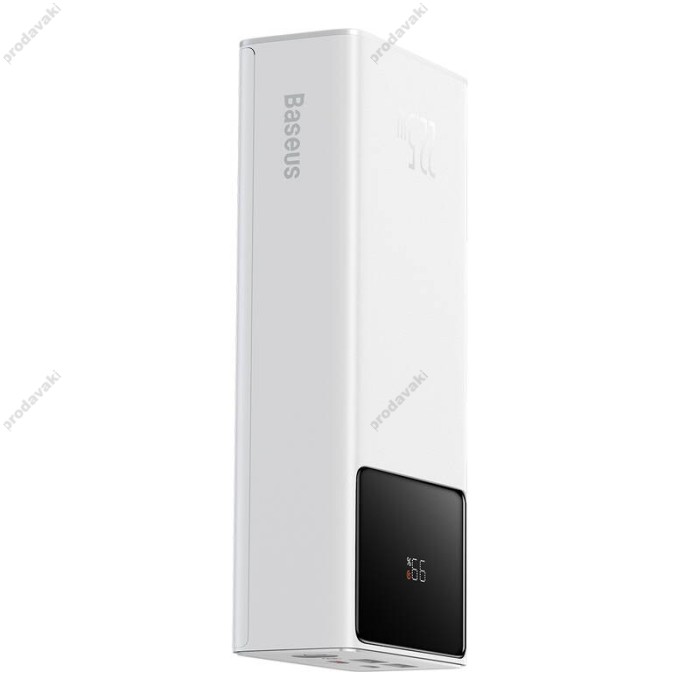Повербанк портативний акумулятор Power bank Baseus Star-Lord Digital Display 22.5W 30000 mAh White PPXJ080102