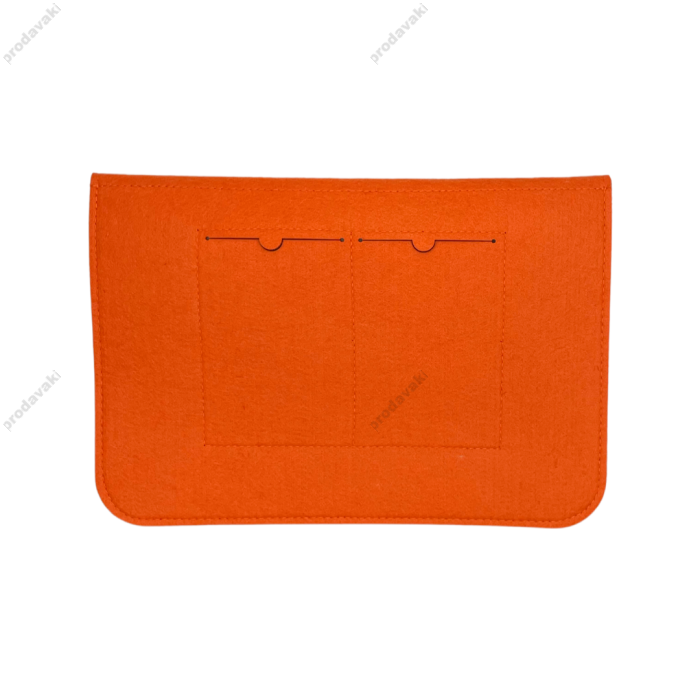 Чохол - конверт із повсті ZAMAX для MacBook ноутбука планшета 13"-14.2" Orange