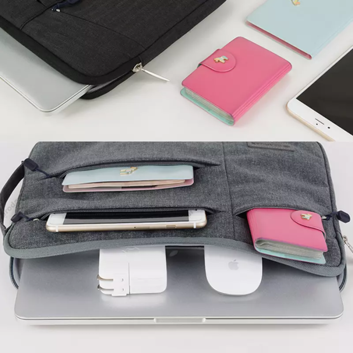 Чохол-папка WIWU Gent Pocket Sleeve для MacBook ноутбука 15"-16.2" Gray
