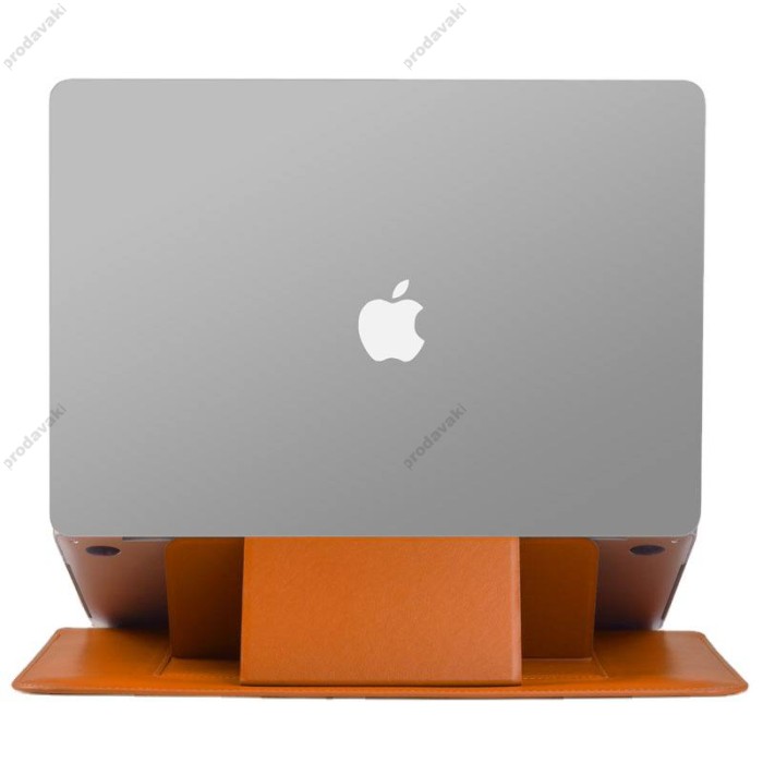 Чохол-конверт-підставка Wiwu Skin Pro Portable Stand Sleeve для MacBook Pro 15.4" Brown