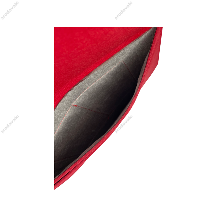 Чохол - конверт із повсті ZAMAX для MacBook ноутбука планшета 13"-14.2" Red