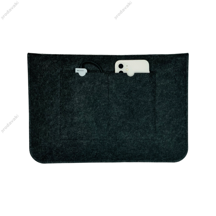 Чохол - конверт із повсті ZAMAX для MacBook ноутбука планшета 13"-14.2" Black