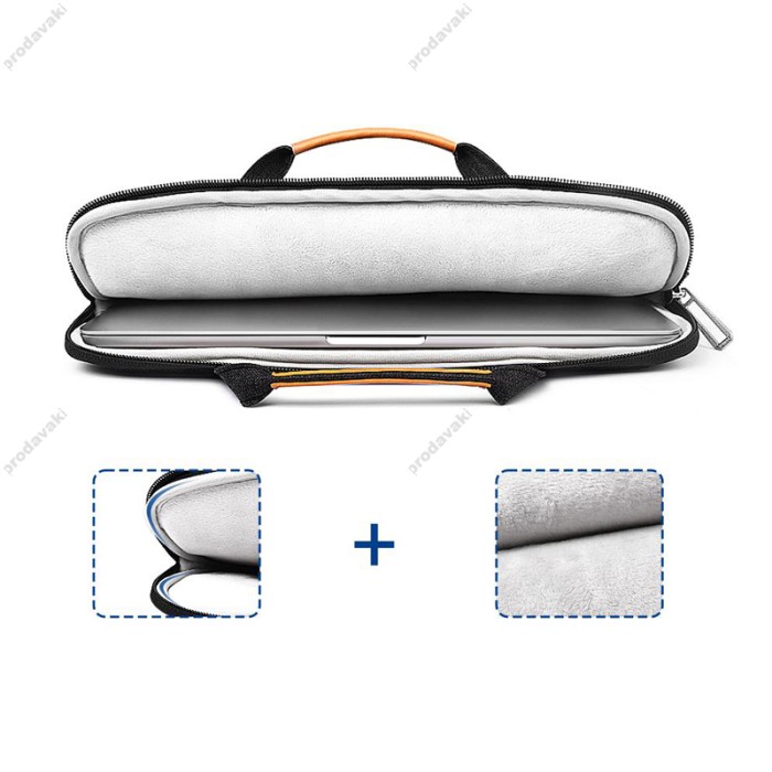 Сумка WiWU Laptop Stand Bag для MacBook ноутбука планшета 13"-14.2" Black