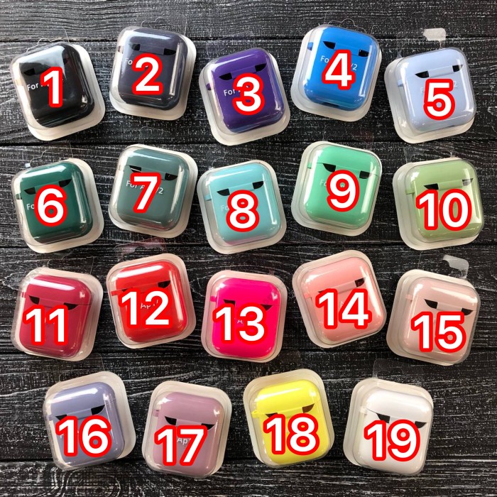 Чохол AirPods 1 / 2 Silicone Case Microfiber