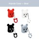 Чохол для AirPods 1/2 Bear
