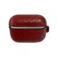 Чохол для AirPods PRO SHEEP LEATHER CASE WEAVING Red