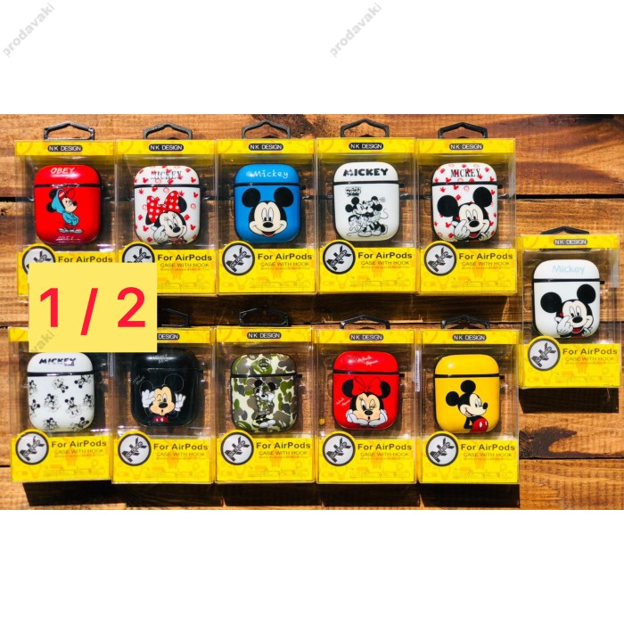 Чохол AirPods 1/2 silicone print design